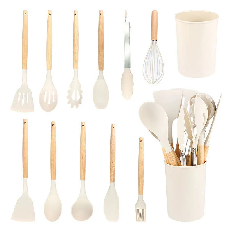 Silicone Kitchen Tools Set