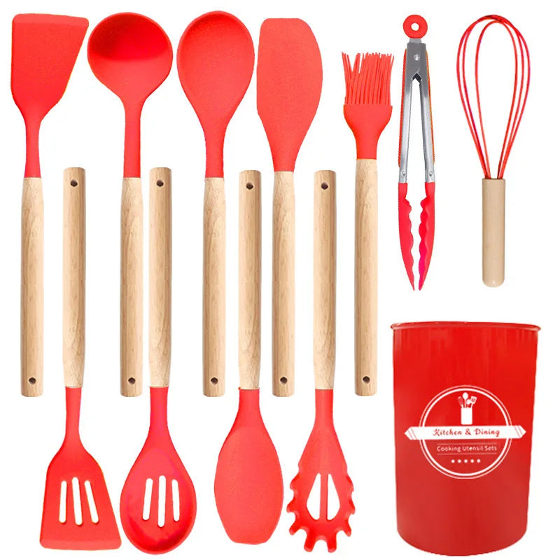 Silicone Kitchen Tools Set