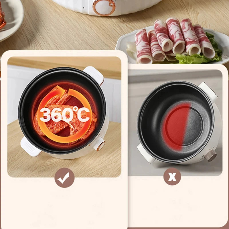 Portable Electric Multifunctional Cooker Household