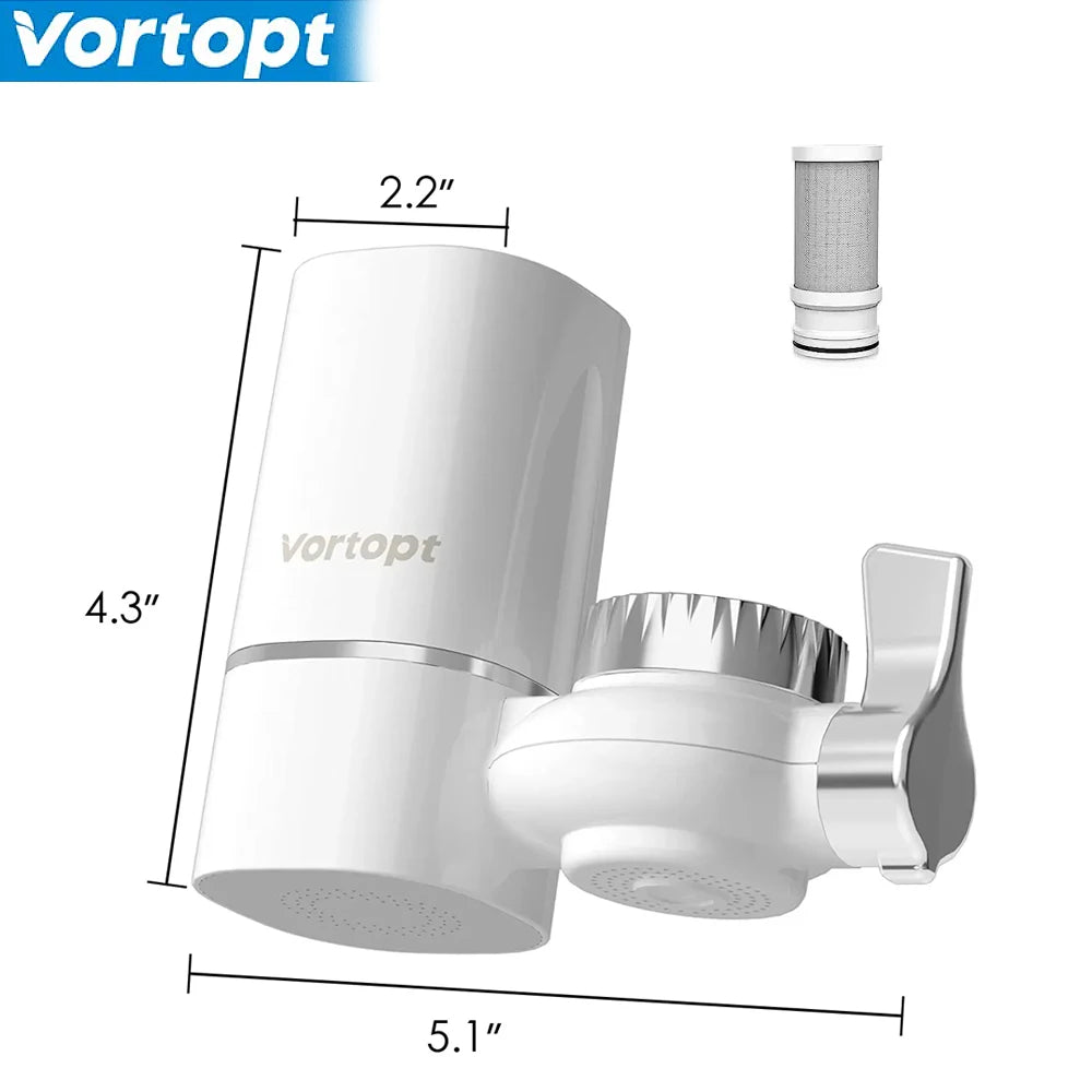 Vortopt Faucet Water Filter NSF International Certified