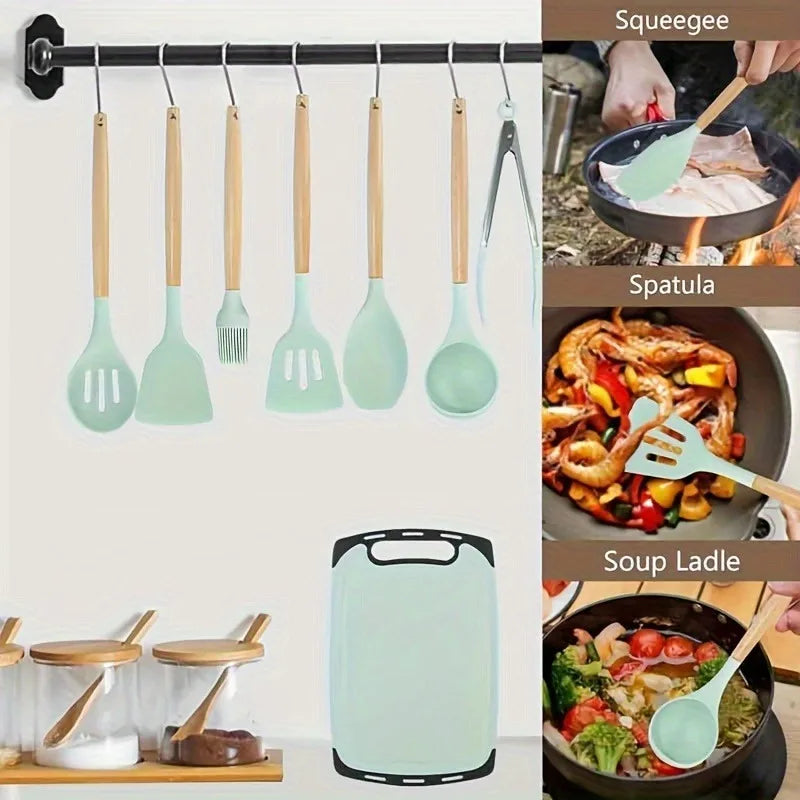 Silicone Kitchen Tools Set