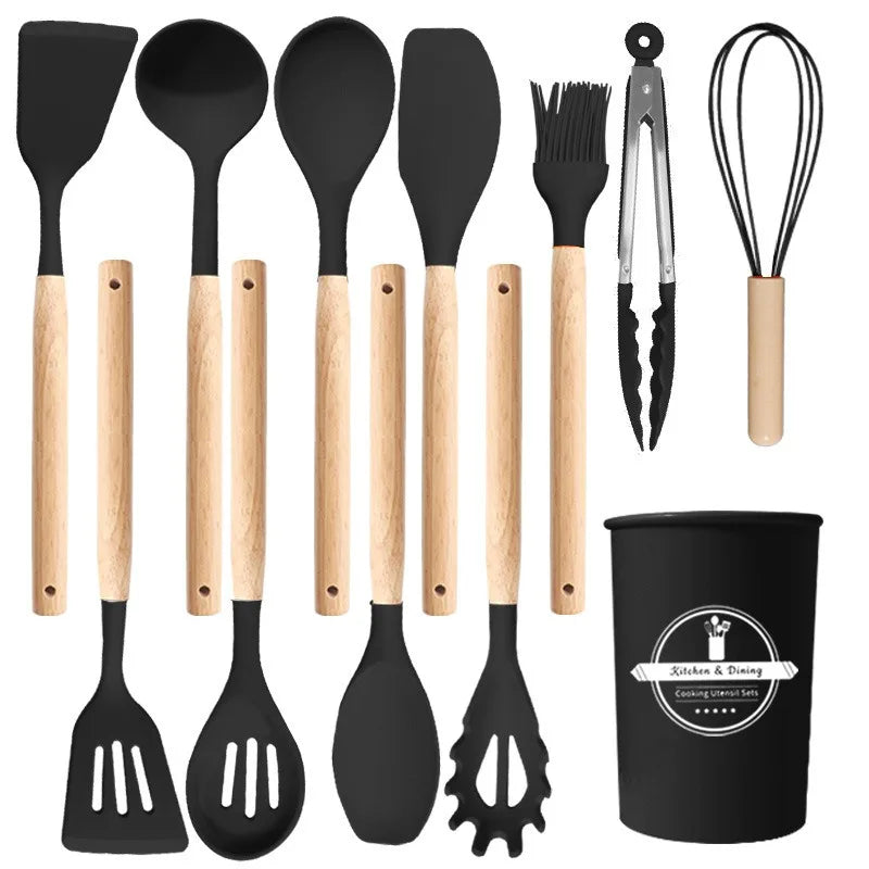 Silicone Kitchen Tools Set