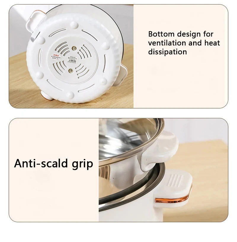 Portable Electric Multifunctional Cooker Household