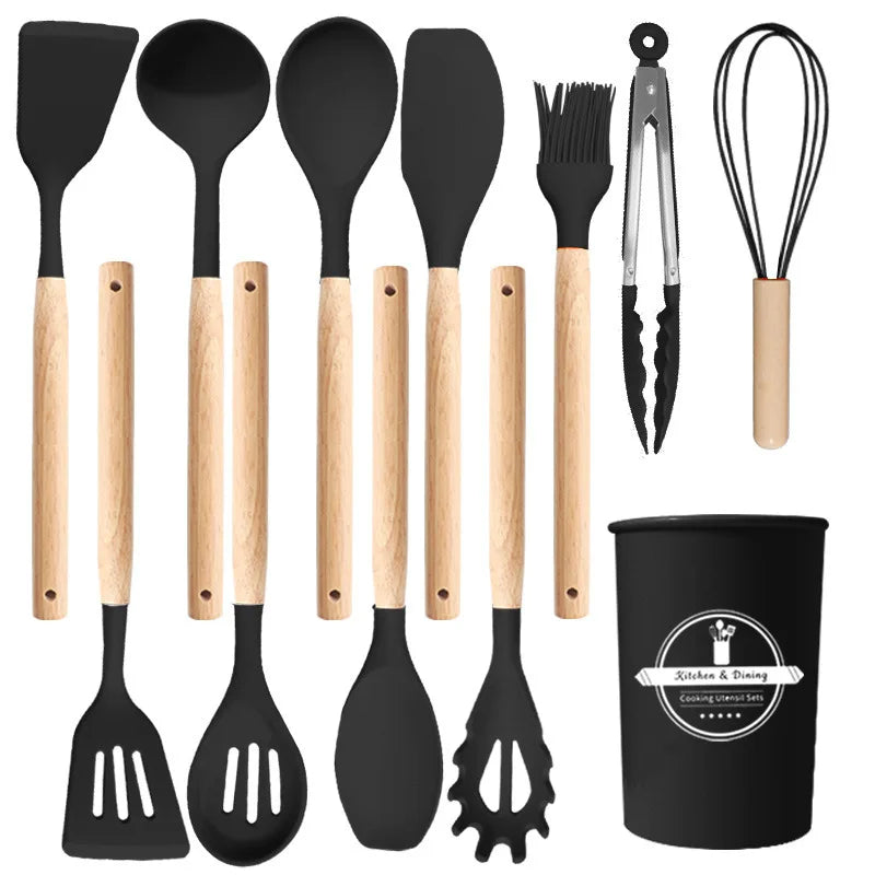 Silicone Kitchen Tools Set